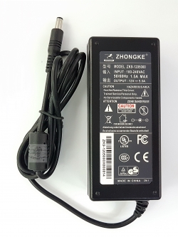 ADAPTER 12 V 5A 60W หัว5.5x2.5MM (ของเทียบ OEM)
