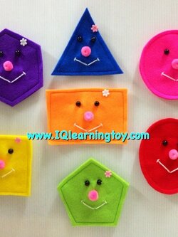 สื่อการสอนชุดรูปทรงติดแม่เหล็ก ประกอบด้วยรูปทรงกลม รูปไข่ สี่เหลี่ยมจัตตุรัส สีเหลี่ยมผืนผ้า สามเหลี่ยม ห้าเหลี่ยม และ หกเหลี่ยม ส่งฟรี