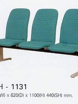 เก้าอี้แถว 3 ที่นั่ง รุ่น LBH-1131