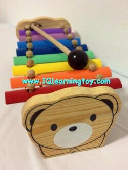 Xylophon-Little Bear เครื่องดนตรีที่มีเสียงไพเราะ กังวานสดใส รูปทรงน่ารัก สอนให้เด็กรักดนตรี จัดส่งฟรีค่ะ