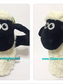 หุ่นมือรูปแกะ ขนนุ่มมาก ขยับมือได้ ส่งฟรี