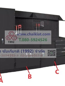 ชุดตู้เครื่องมือช่าง แบรนด์ TAIYO ครบเซ็ท A+B+C Professional Set