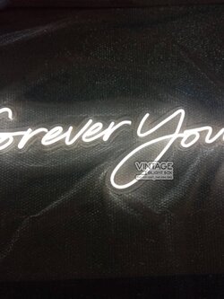 ป้ายไฟนีออนFlex แสงสีขาว