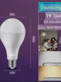 Philipsซีรีส์ประหยัด19วัตต์ จำนวนบรรจุ 12 ดวง / ลัง