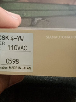 CSK4-YW Omron Counter 110V. NEW ใหม่ไม่มีกล่อง