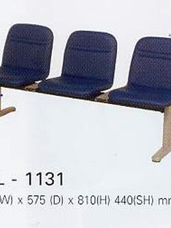 เก้าอี้แถว 3 ที่นั่ง รุ่น LBL-1131