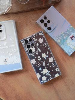 เคสโทรศัพท์ Samsung ซิลิโคน แบบอ่อน ลายการ์ตูน สำหรับ SS S23 Ultra/S22 Ultra