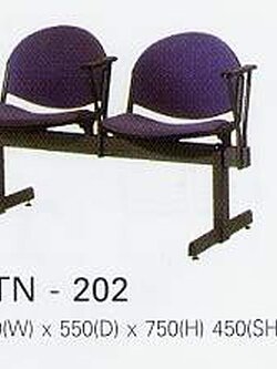 เก้าอี้แถว 2 ที่นั่ง รุ่น MTN-202