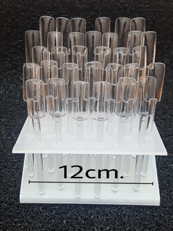 ชาร์ตโชว์สีเล็บ แบบก้านเสียบ (ชุดเล็ก)