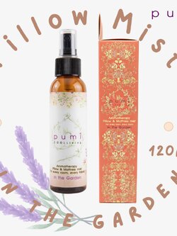 pumi Allergy Pillow & Mattress Mist สเปรย์ก่อนนอน in the garden 120ml BEST SALE
