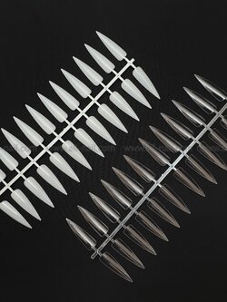 ชาร์ตเล็บทรงแหลม 1ชุดมี5ชิ้น