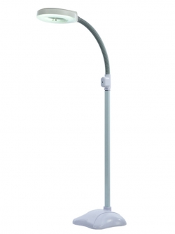 โคมไฟแบบตั้งพื้น มีเลนส์ขยาย