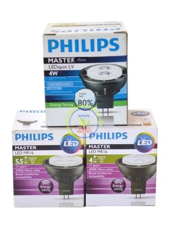 หลอดไฟ LED Philips Master LED MR16 5.5W จำนวน 1 ดวง