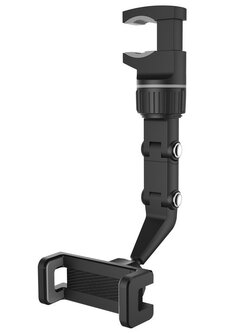 CAR HOLDER ที่ยึดมือถือในรถยนต์ แบบติดกระจกมองหลัง ที่ยึดมือถือในรถ