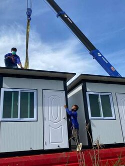 ตู้ออฟฟิศสำเร็จรูป บ้านสำเร็จรูป 2.50x2.50 เมตร