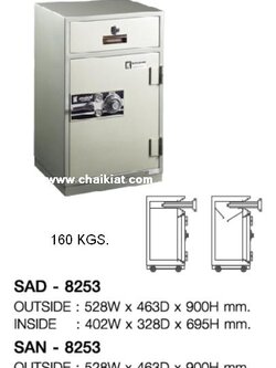 ตู้เซฟรุ่น SAN-8253, SAD-8253, SAD-2012 , SAN-2012