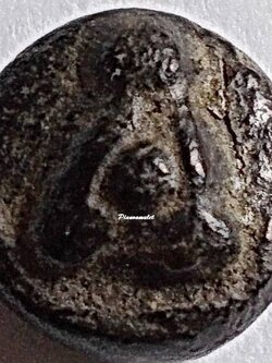 พระปิดตา จิ๋ว เนื้อผงคลุกรัก หลวงพ่อเชย วัดโพธิ์ทองล่าง นนทบุรี