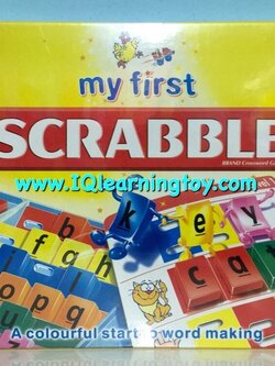 First Scrabble กระดานผสมคำศัพท์จากภาพ จำง่าย เรียนรู้ด้วยตัวเองได้โดยใช้สื่อเพิ่มความสนุกสน