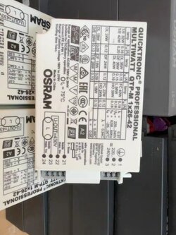 Philipsบัลลาสต์อิเล็กทรอนิกส์ จำนวน 1 อัน