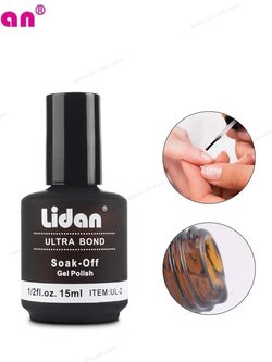 ไพรเมอร์เจล ไพรเมอร์รองพื้นเล็บ Primer ไม่ต้องอบ Ultra Bond 15ml [Lidan]
