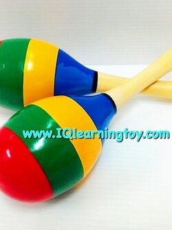 ลูกแซ็กเด็กแฟนซี(ลูกซัดเด็ก)มาราคัส เป็นเครื่องดนตรีสีสวยสดใส 1 คู่ (2 ลูก) เล่นโดยการเขย่าเพื่อให้จังหวะ ให้ความสนุกสนาน ร่าเริงสดใส ขนาดประมาณ 8 นิ