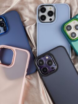 เคสโทรศัพท์ iPhone Stuff เคสขุ่น ขอบนิ่มหลังแข็ง กันกระแทก สำหรับ14ProMax/12Pro/12/11