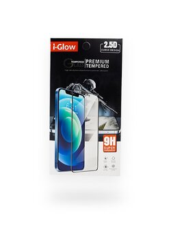 i-Glow ฟิล์มกันรอย กระจก เต็มจอใส 2.5D 9H สำหรับ iPhone 14/14Pro/14Plus/14ProMax/13/13Pro/13ProMax/12ProMax/11/XR