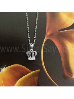 จี้มงกุฎฝังเพชรสวิสแถวรอบวง