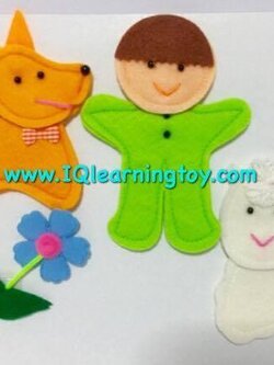 ชุดสอนสนุกติดแม่เหล็กเล่านิทานเรื่องเด็กเลี้ยงแกะ จัดส่งฟรี