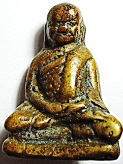 รูปหล่อโบราณ หลวงพ่อเงิน ออกวัดท่ามะไฟ พิจิตร ปี 2460