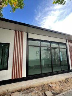 ออฟฟิศสำเร็จรูป บ้านสำเร็จรูป 4.00x8.00 เมตร