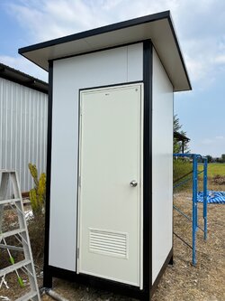 ห้องน้ำสำเร็จรูป ห้องน้ำเคลื่อนที่ 1.20x1.20x2.50 เมตร