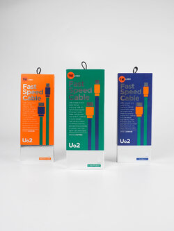 สายชาร์จ Clasio Fast Charge 5A สายแบน ยาว100cm รองรับชาร์จไว รองรับหัวชาร์จ 50W