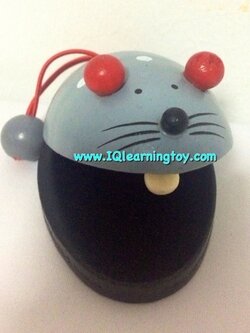 กรับมือรูปสัตว์ (กรับมือหนูน้อย)คาสทาเน็ทเป็นเครื่องดนตรีแบบเคาะจังหวะ ขนาดเหมาะมือสำหรับเด็ก จัดส่งฟรี