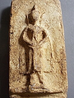 สมเด็จกรุวัดกลางคลองข่อย พิมพ์พระยืนใหญ่ ปี 2500 จังหวัดราชบุรี