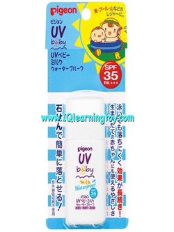 Pigeon-ครีมกันแดดสำหรับเด็ก พีเจ้นท์ UV Baby Milk Waterproof SPF35 PA+++ ขนาด 30 ml. **(จัดส่งฟรีค่ะ)