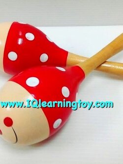 ลูกแซ็กเด็ก(ลูกซัดแฟนซี) มาราคัสเป็นเครื่องดนตรีสีสวยสดใส 1 คู่ (2 ลูก) เล่นโดยการเขย่าเพื่อให้จังหวะ ให้ความสนุกสนาน ร่าเริงสดใส ขนาดประมาณ 8 นิ้ว ส