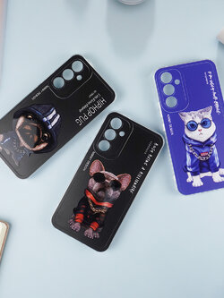 เคสโทรศัพท์ Samsung ซิลิโคน รูปสัตว์ สุดเท่ สำหรับ SS A54 5G/A34 5G