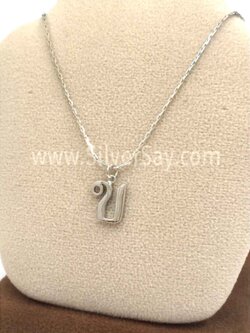 จี้ตัวอักษร ข.ไข่