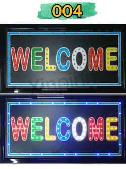 ป้ายไฟ WELCOME