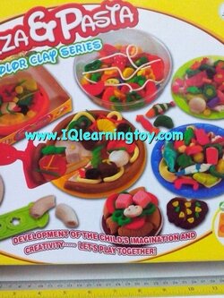 ชุดแป้งโดว์-Pizza&Pasta สำหรับเล่นฝึกทำพิซซ่ากับพาสต้า หลากหลายรูปแบบ ชุดใหญ่ จัดส่งฟรี