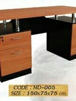 โต๊ะทำงาน 2 ลิ้นชักซ้ายขวา MD-005
