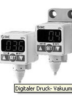 Pressure Switch for Vacuum ยี่ห้อ SMC รุ่น ZSE40-C6-22L-M (Used)