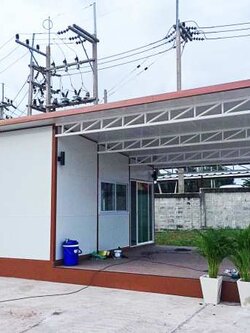 ออฟฟิศสำเร็จรูป บ้านสำเร็จรูป 5.40x10.40เมตร