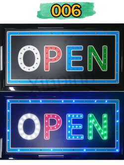 ป้ายไฟ OPEN