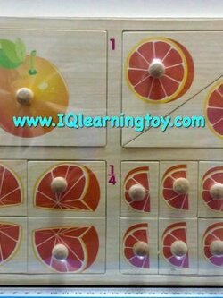 เกมเศษส่วน สอนเรื่องคณิตศาสตร์เบื้องต้นให้เด็กๆเห็นภาพและเข้าใจได้ง่าย สามารถเรียนรู้ได้ด้วยตัวเอง ส่งฟรี