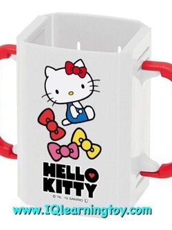 กันบีบกล่องนม คิตตี้ Kittyให้เด็กถือดูดนมจากกล่องด้วยตัวเอง สามารถใส่ได้ตั้งแต่กล่องนมขนาดเล็ก กล่องทรงสูง และกล่องทรงอ้วนป้อม**(จัดส่งฟรีค่ะ)