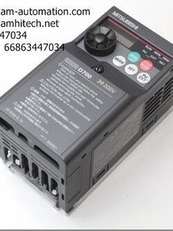 Mitsubishi Inverter FR-D720-3.7K (AC200-240V.) 3 Phase NEW
