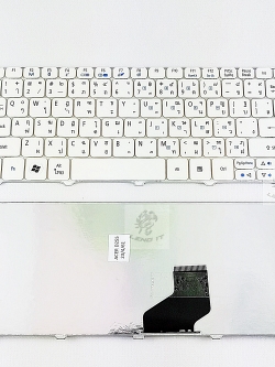KEYBOARD ACER ASPIRE ONE D255 สีขาว