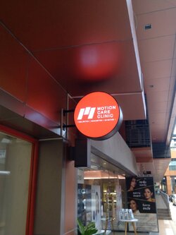 #ป้ายกล่องไฟหน้าเรียบไฟออก2ด้าน